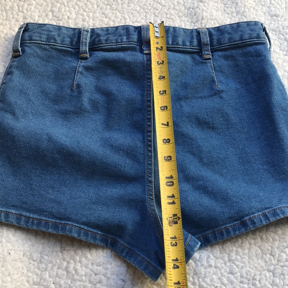 Free People we the Free high waisted buttoned shorts - Picture 6 of 8